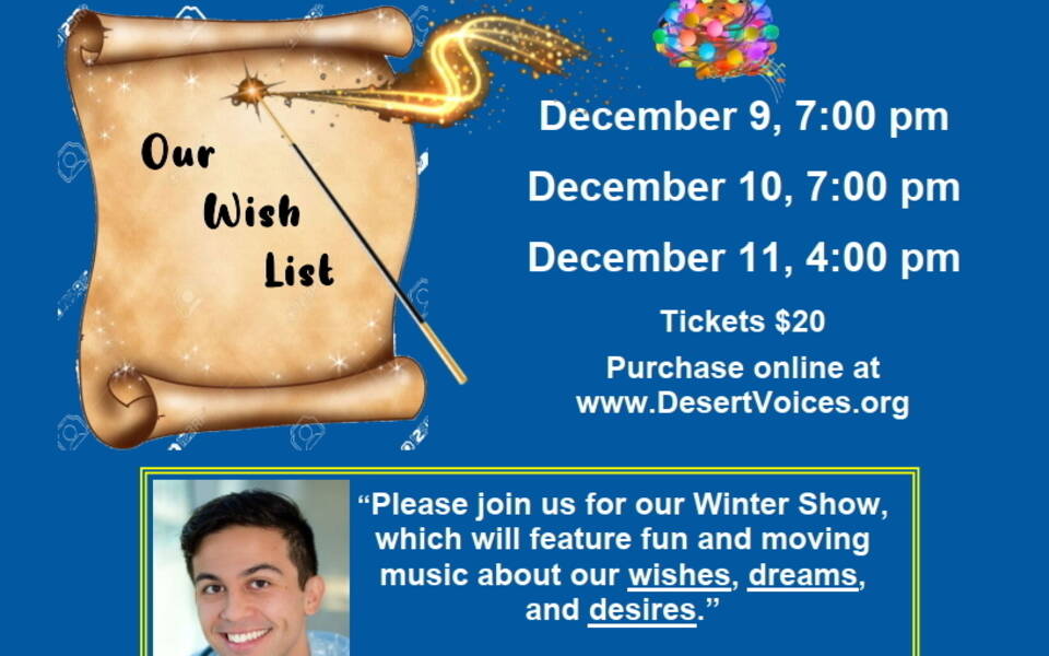 Desert Voices "Our Wish List" Holiday Concert