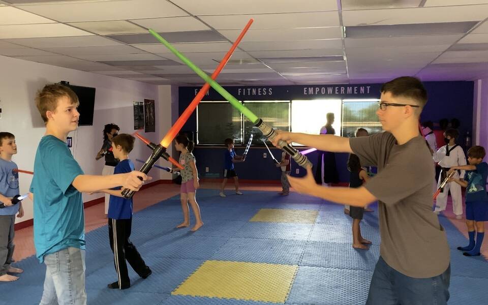 Jedi Light Saber Training