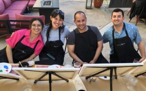 Desert Sunset Paint and Sip at the Westin La Paloma