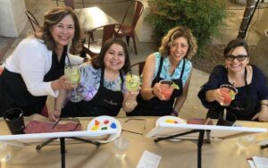 West Side Sunset Paint Night at 81 Barbers Bar