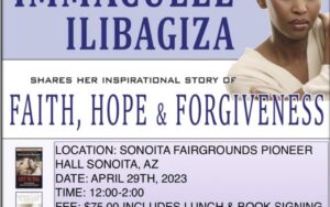 Immaculee Ilibagiza Luncheon in Sonoita
