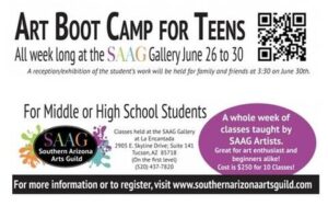 SAAG Gallery Art Boot Camp