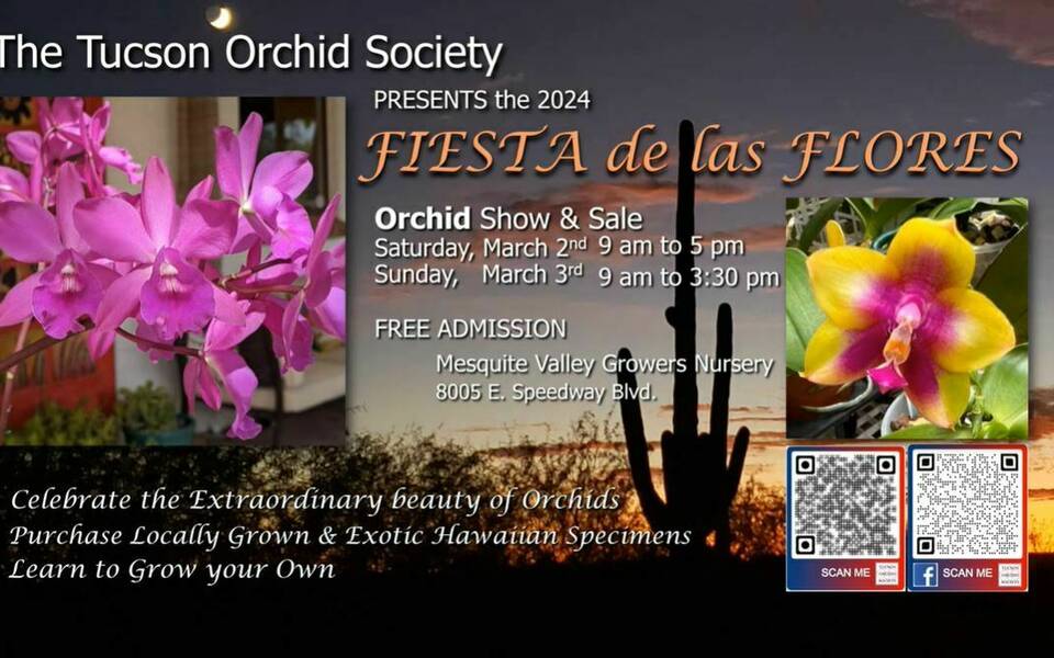 Tucson Orchid Society's - 2024 Orchid Show and Sale
