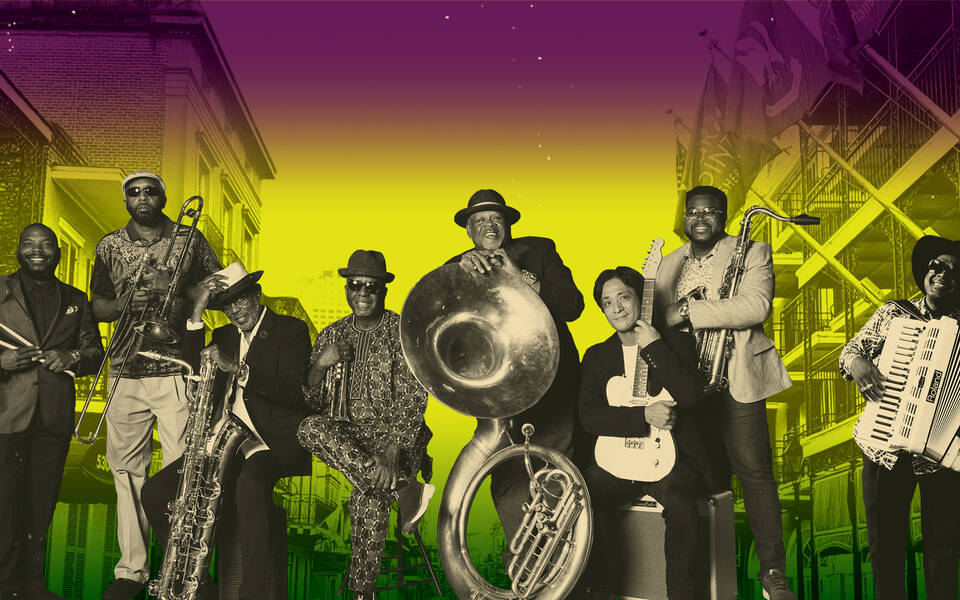 Mardi Gras Mambo 2024! Featuring 2022 Grammy Nominees The Dirty Dozen Brass Band & Nathan Williams