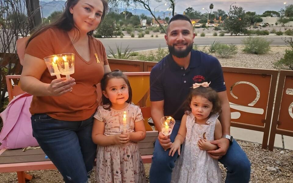 Annual Candlelighting for Childhod Cancer