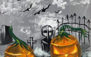 Spooky Friday the Thirteenth Paint Party at Hotel McCoy