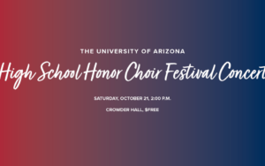 UA High School Honor Choir Festival Concert