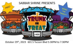 Trunk or Treat Event   - Free Fun Safe (by Sabbar Shriners)