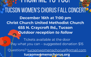 Tucson Women's Chorus Fall Concert