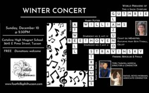 Foothills Philharmonic Winter Concert